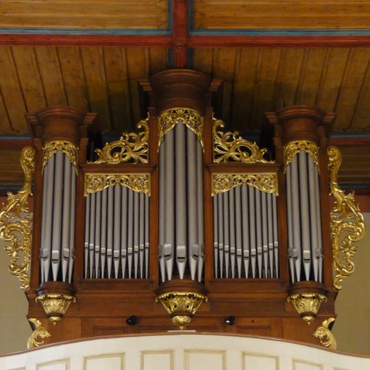 Orgue de tribune de l'église Saint-Nicolas de Stotzheim