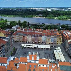 Plaza del Mercado del centro histórico de Varsovia