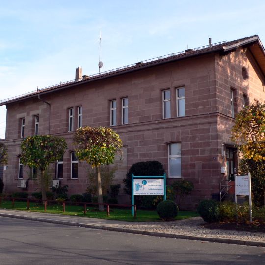 Station building at Nuremberg-Mögeldorf station