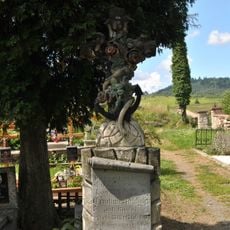 Saint Lawrence church cemetery in Dziwiszów