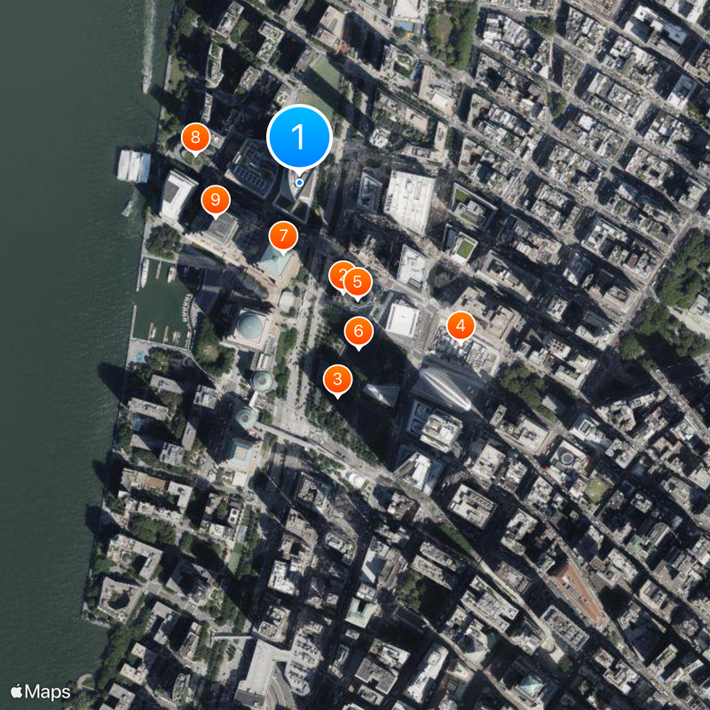 200 West Street Karte