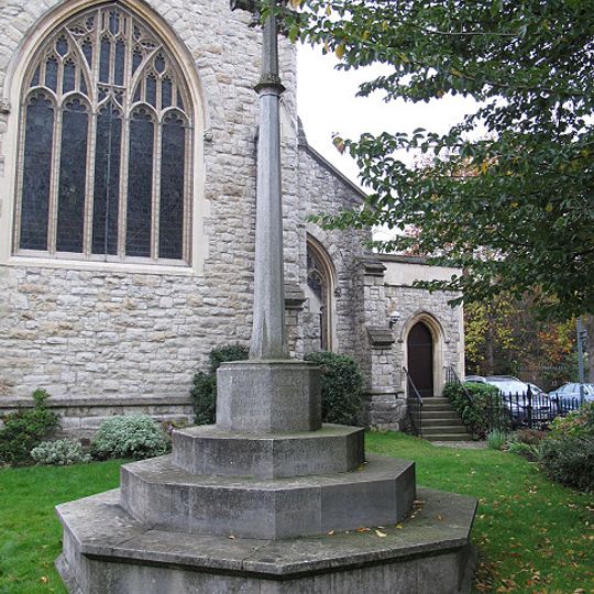 War memorial outside the Church of St John the Evangelist, Blackheath
