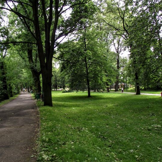 Park Włókniarzy w Bielsku-Białej