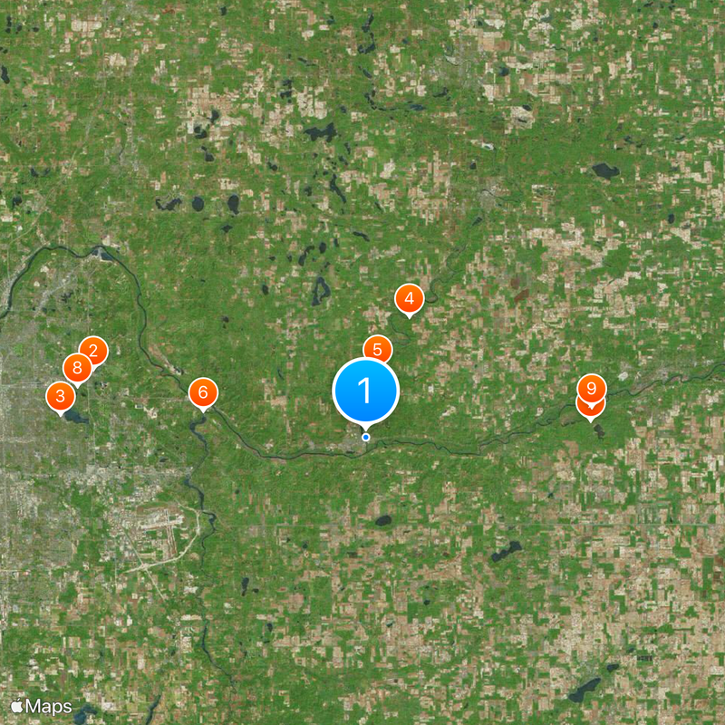 North Country Trail Map