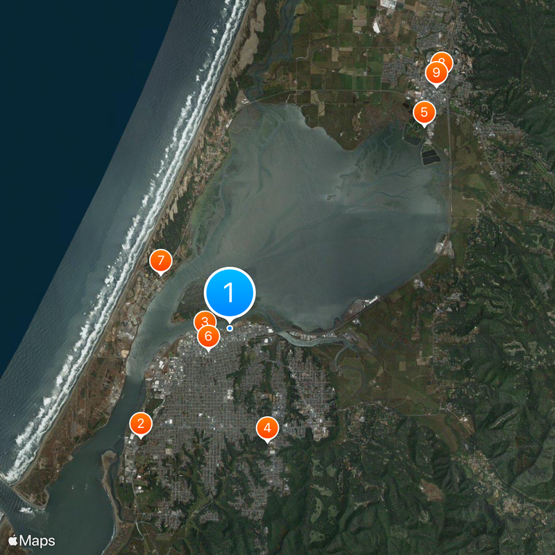 Carson Mansion Kaart