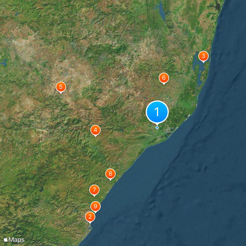 Empangeni Map