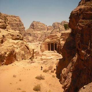 Broken Pediment Tomb at Petra