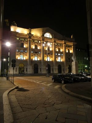 At night 0