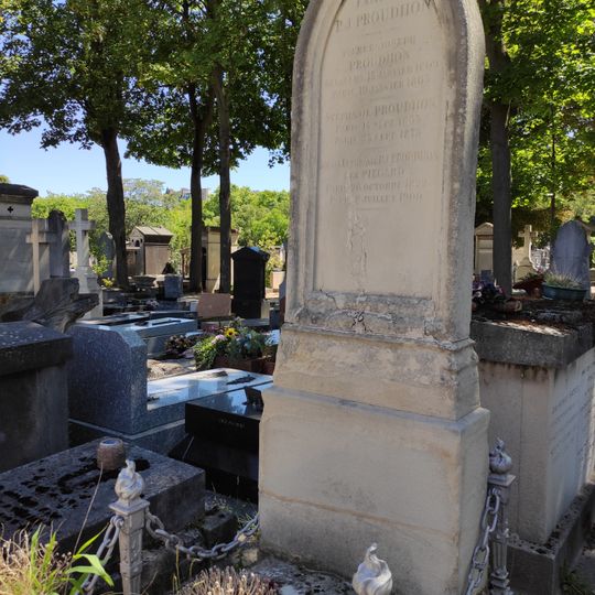 Tombe de la famille Proudhon