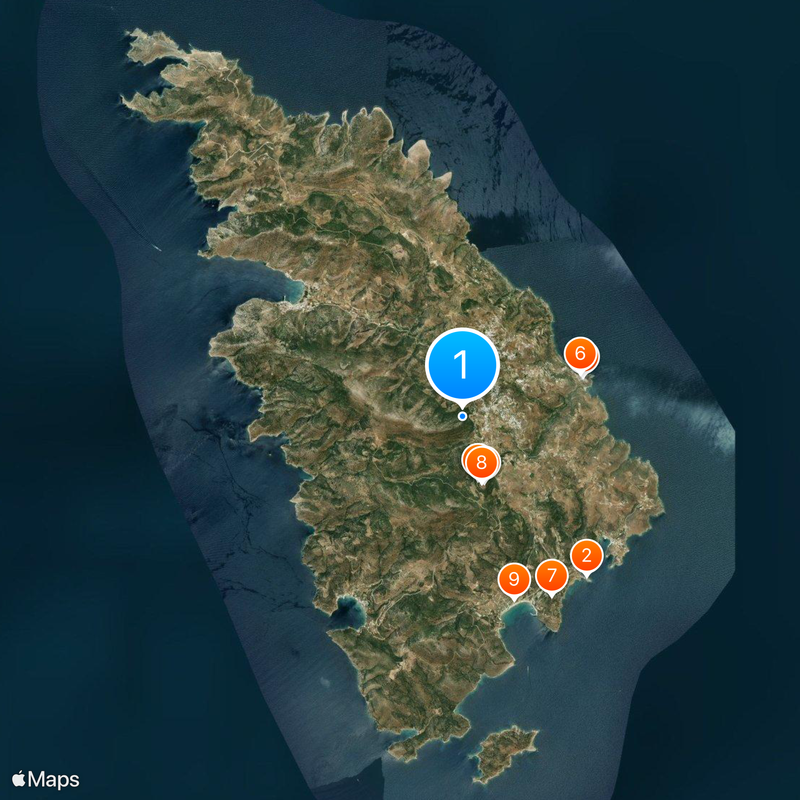 Sifnos Map