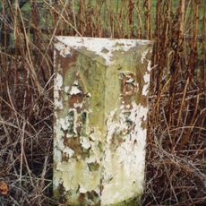 Milepost Circa 100 Yard South East Of Twizell North Lodge