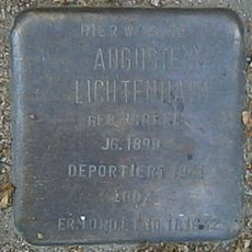 Stolperstein für Auguste Lichtenhayn