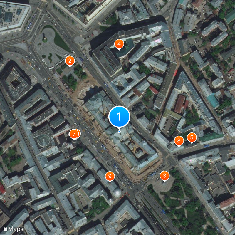 Polytechnical Museum Map