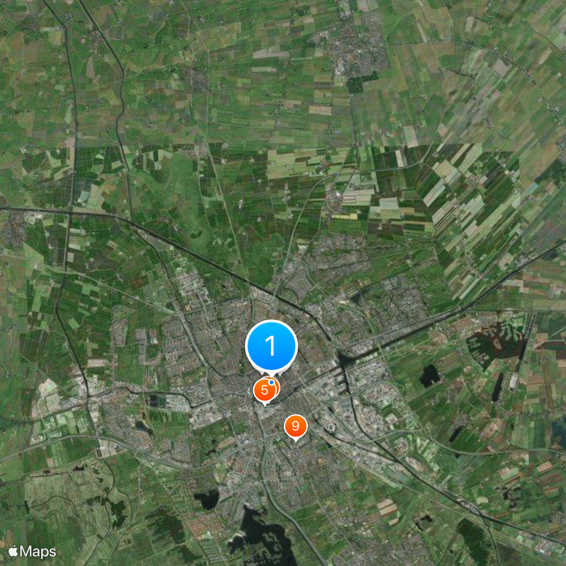 Groningen Mapa