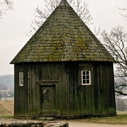 Wooden chapel in Kernavė