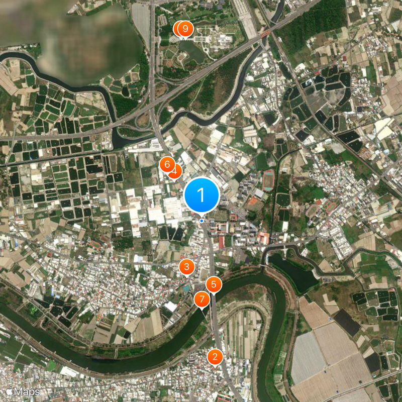 Chia Nan University of Pharmacy and Science Map