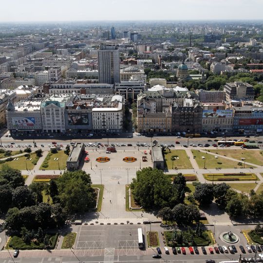 Zespół budowlany w kwartale ulic: Aleje Jerozolimskie - Pankiewicza - Nowogrodzka - E. Plater