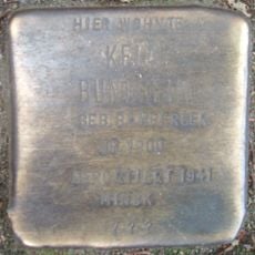 Stolperstein en memoria de Kela Bundheim