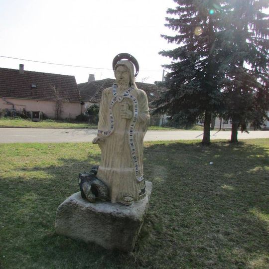 Socha sv. Prokopa ve Zdeňkově