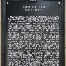 Juan Cailles historical marker