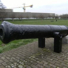 De overblijfselen van de vestingwerken