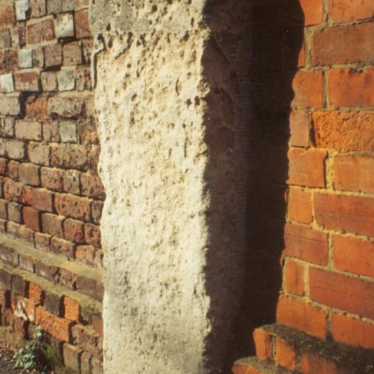Milestone, Thames Street; opp. the Deanery