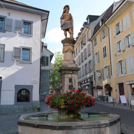 Brunnen des Kriegers