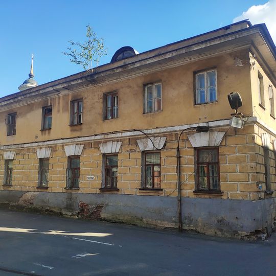 North outbuilding of Holy Trinity Church in Piatnitskoe Cemetery