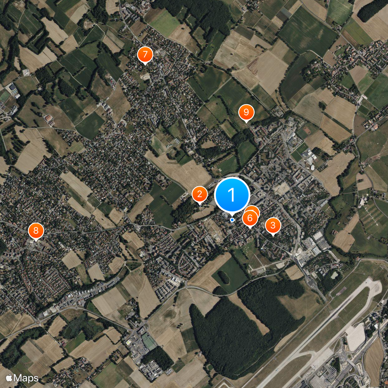 Ferney-Voltaire Mapa