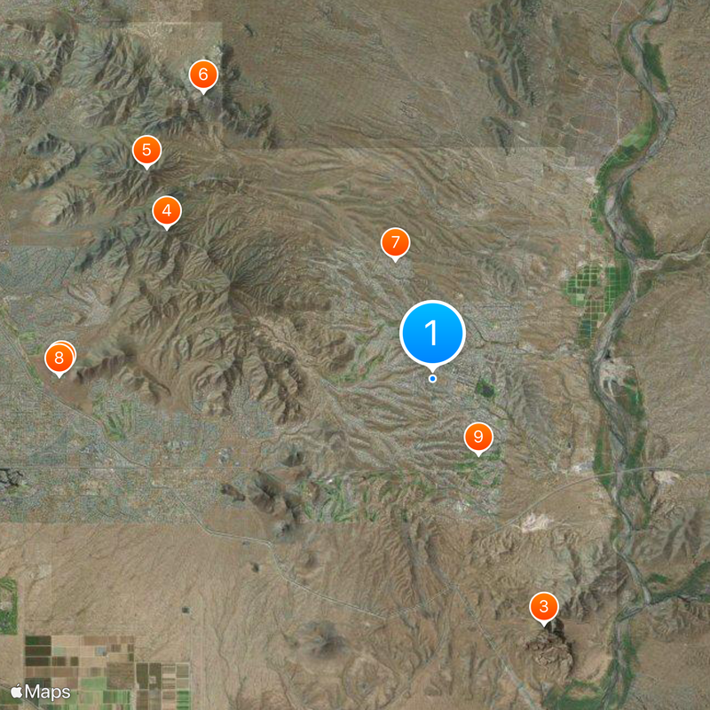 Fountain Hills Map