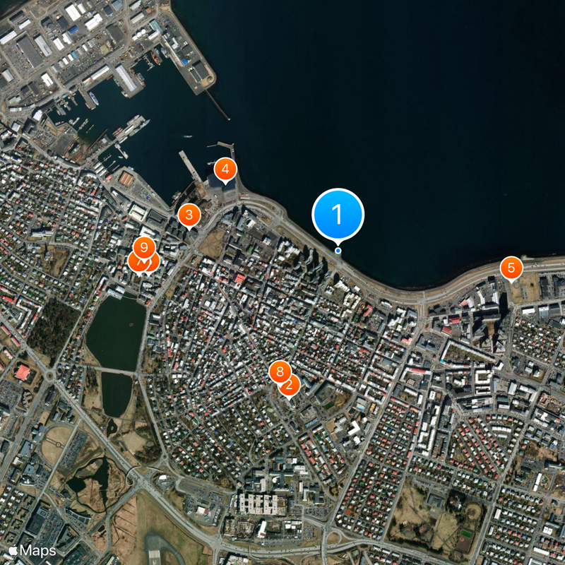 The Sun Voyager Mapa