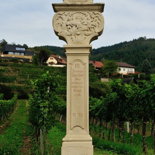 3. Station des Kreuzwegs in Schönberg am Kamp