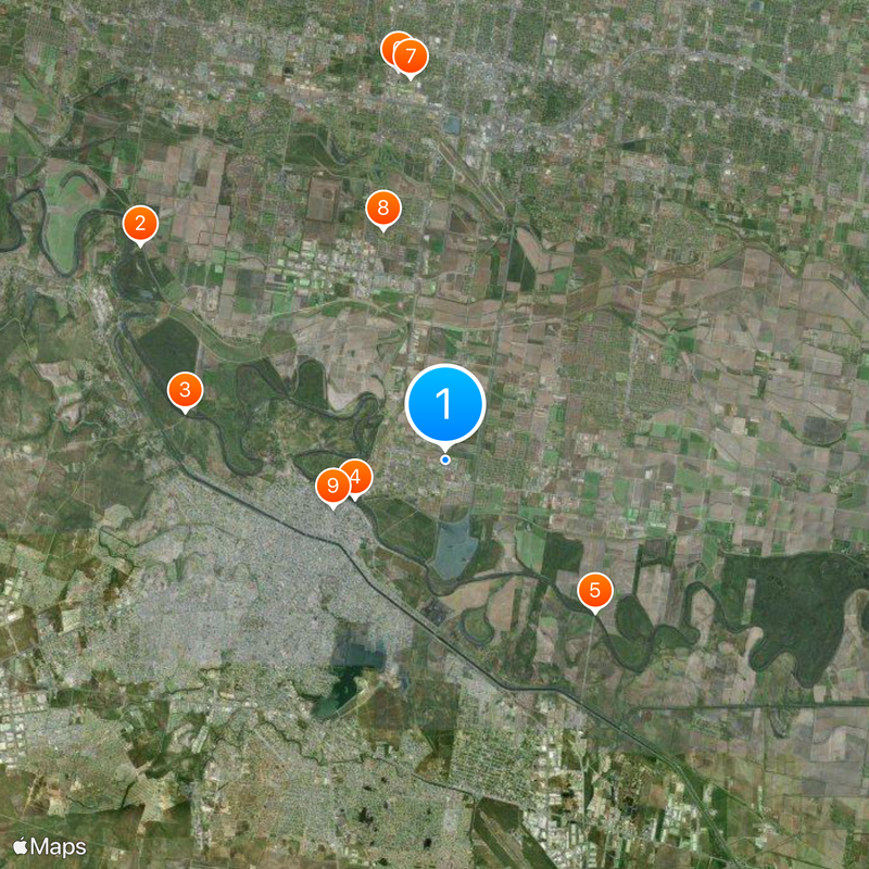 Hidalgo Map
