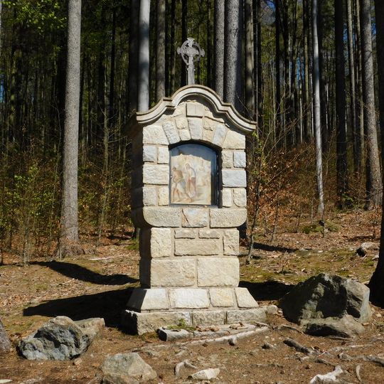 1. zastavení křížové cesty na Křemešníku