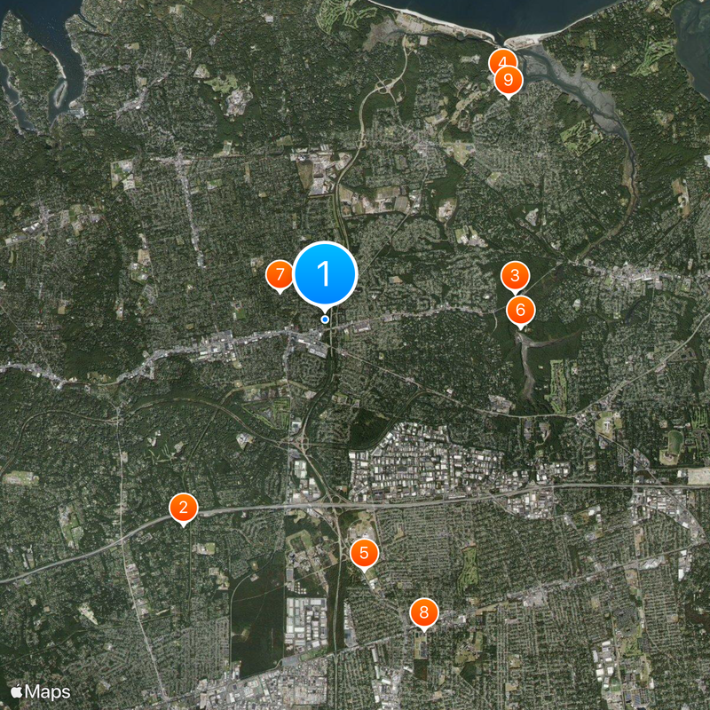 Commack Mappa