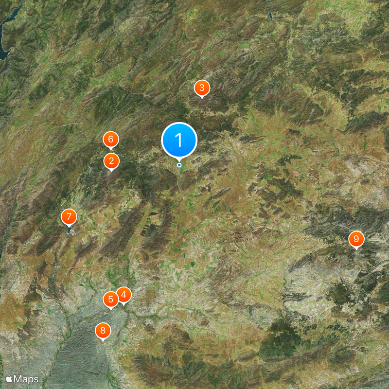 Puebla de Don Fadrique Map