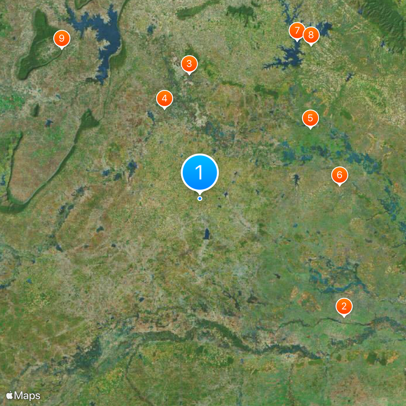 Isan/North eastern Thailand Map