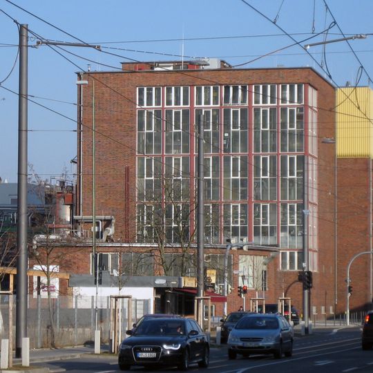 Fabrikgebäude der Firma Evonik