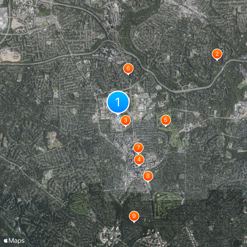 National Institutes of Health Map