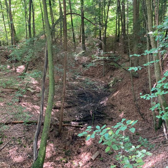 Stubensandsteinbruch mit Wasserfläche