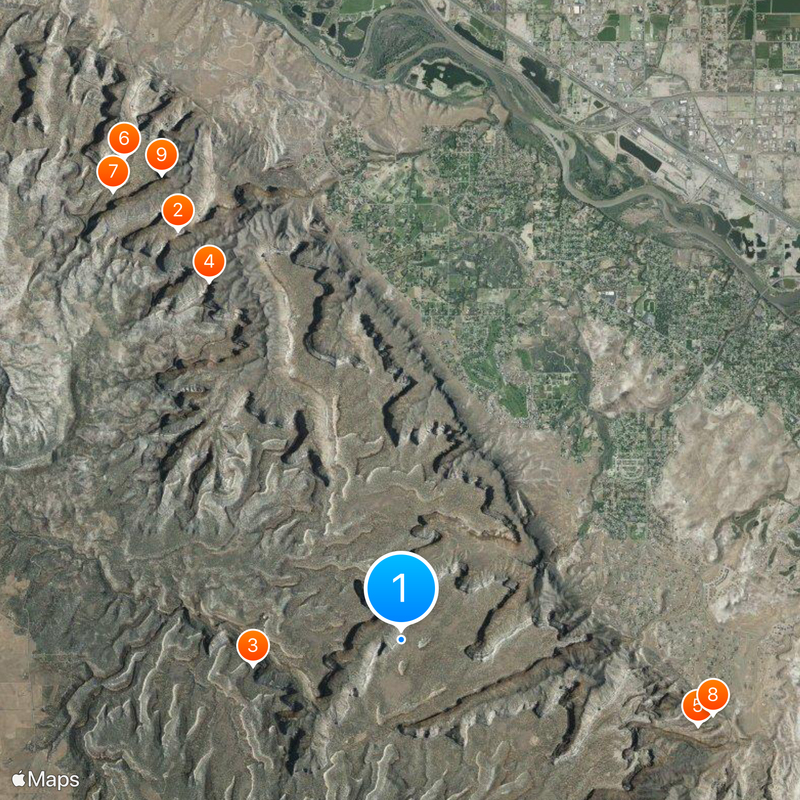 Colorado National Monument Map