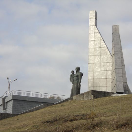 Monument to the crew members of the SRTM Boksitogorsk, who died at sea