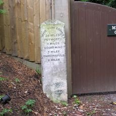 Milestone, Wormley, by Milestone Cottage