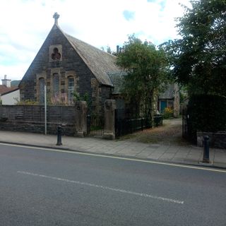 Innerleithen, 91 High Street, St James' R.c. Church, School