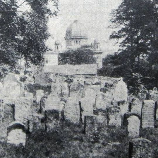 Old Jewish cemetery in Teplice