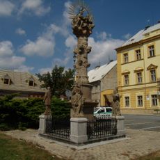 Holy Trinity column in Město Touškov