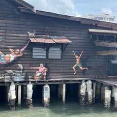 Street art "folklore by the sea"