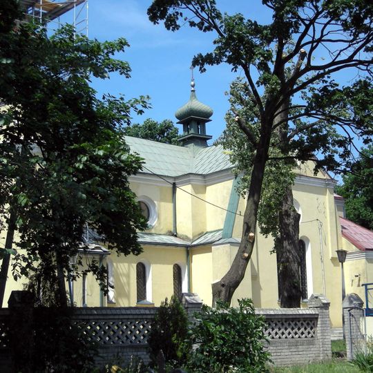 Church of the Nativity of the Virgin Mary in Ostrowąs