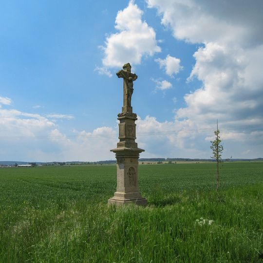 Kříž na okraji Dubčan