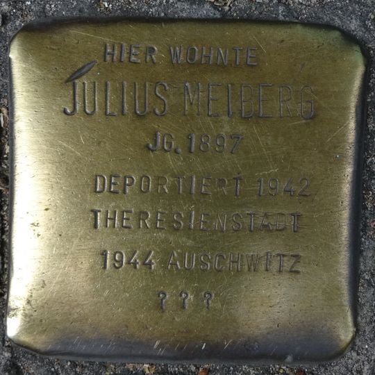 Stolperstein für Julius Meiberg